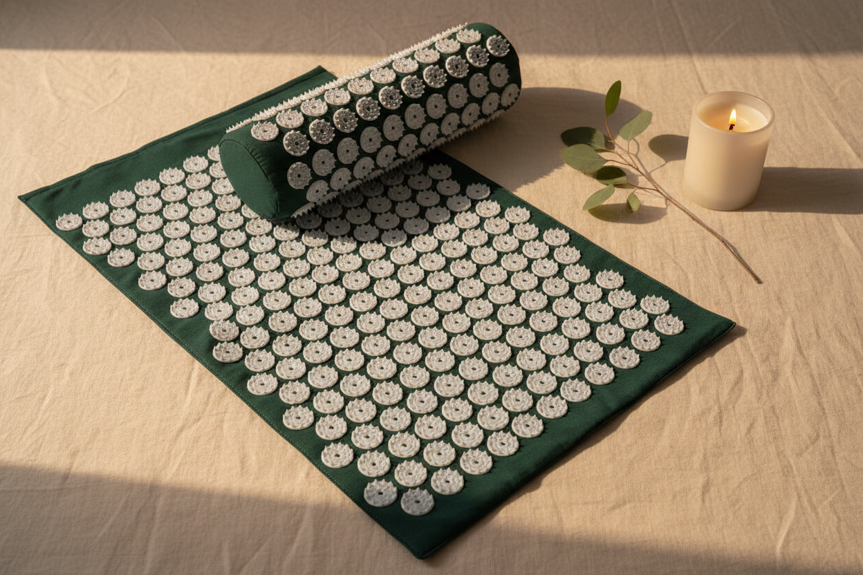 Acupressure mat - linen lifestyle enhanced